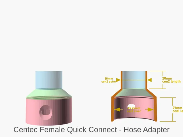 Parametric vacuum hose connector — Image 6 of 17