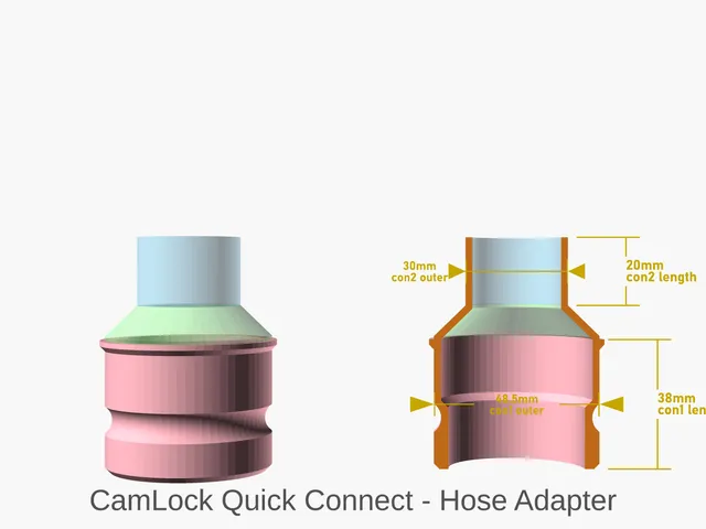 Parametric vacuum hose connector — Image 5 of 17