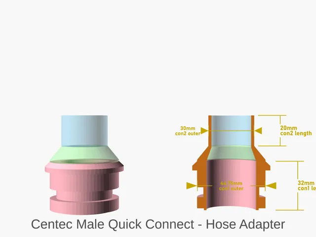 Parametric vacuum hose connector — Image 7 of 17