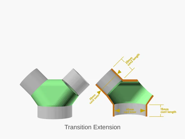Parametric vacuum hose connector — Image 15 of 17