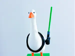 Lightsaber and Holder Desk Goose Gear