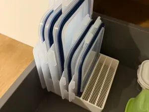 Compact IKEA 365+ Lid Holder (6 & 8 Slots)
