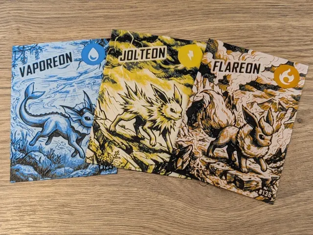 Vaporeon, Jolteon & Flareon Hueforge & Frame — Фото 4 из 4