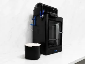 Desk Bin/Trash Can with recessed Lid