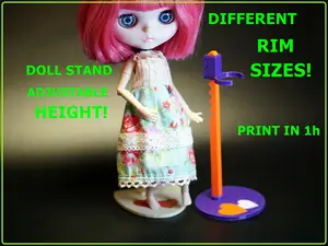 Doll Stand Adjustable.