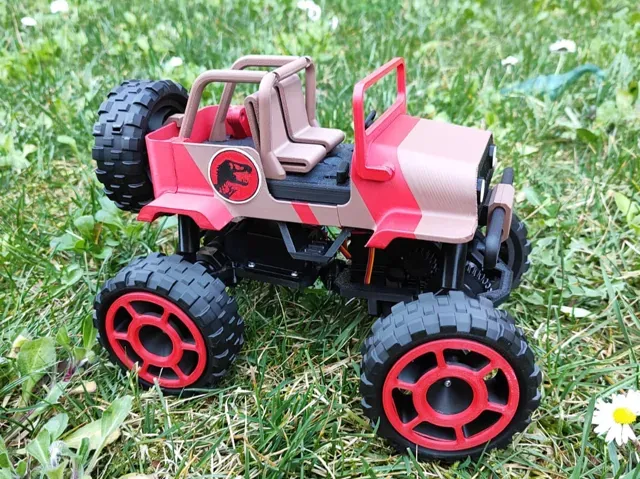 Jurassic Park 4x4 Mini Off Roader & Rigid Tires