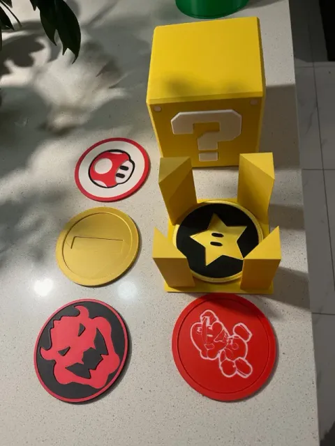 Question Mark Storage Box and coaster multipart — Фото 4 из 7
