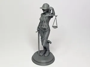 Justitia - Modern Goddess of Justice Urban Style!