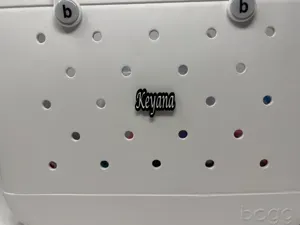 Bogg Bag Name Charm (Keyana)