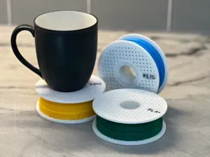 Mini Filament Spool Coasters/Collectibles