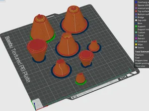 Russian Doll Chess Set plaster mold positives