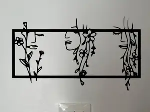 Wall Woman Face