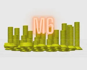 M6 Screw 08-13mm / Nut / Washer