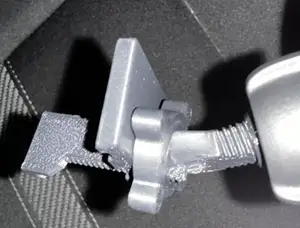 Multiple length ventilation clip Car phone holder