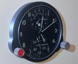 Russian ACzS-1 (АЧС-1) aviation clock