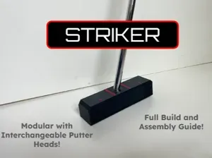 Striker Putter - A Center-Shafted Modular Putter
