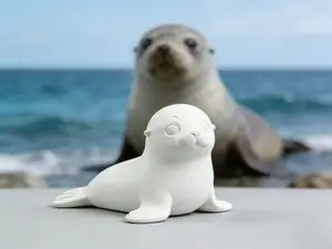 Cute Little sea lion Figurine