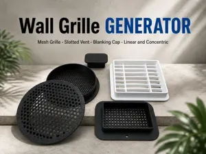 Wall Grille Generator