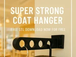 5 strong Hanger hooks 2/3/4 HOLES!