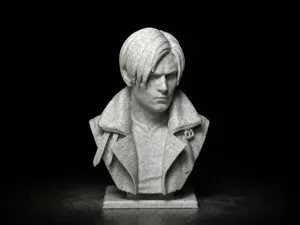 Leon S. Kennedy Bust-High Detail RE9 (Requiem)