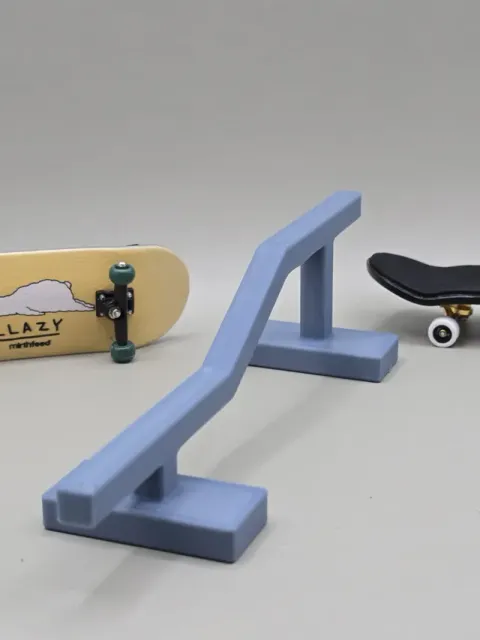 Fingerboard Square Grind Rail Trick Skate — Image 2 of 3