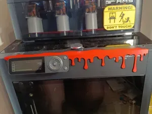 Halloween Blood Drip Decoration P1S