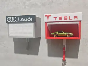 Billboards for garage key holders