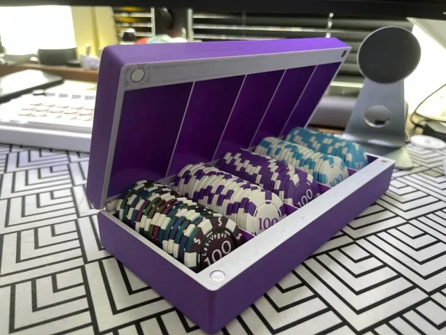 Magnetic Poker Chip Storage Box — Image 2 of 4