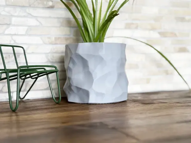 Stone Plant pot Planter - Vase mode — Image 6 of 6