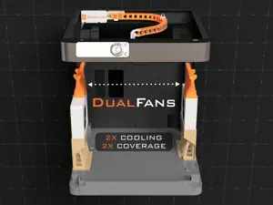 Bambu Lab P1 X1 Dual Aux Fan 7/25 Updated