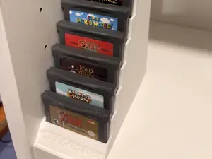 Gameboy Advance Game Cartridge Display Stand