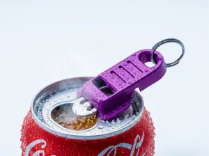 Soda Can Tab Opener - Keychain Nail Saver