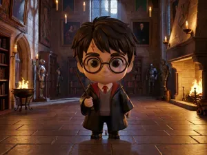 Harry Potter 20 cm MultiPart Figure AMS Multicolor