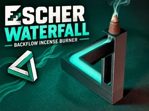 Escher Waterfall – Backflow Incense Burner