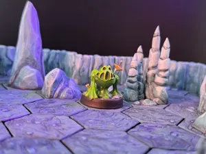 Slime Monster (Supportless - FDM Friendly)