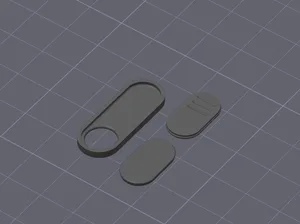 Sliding Camera Cover for Tesla and Laptop Webcams