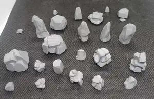 D&D Terrain Set of stones, dnd RPG