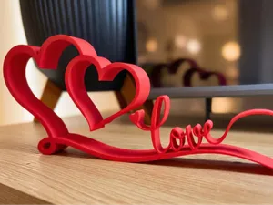 Valentine's Day two hearts love