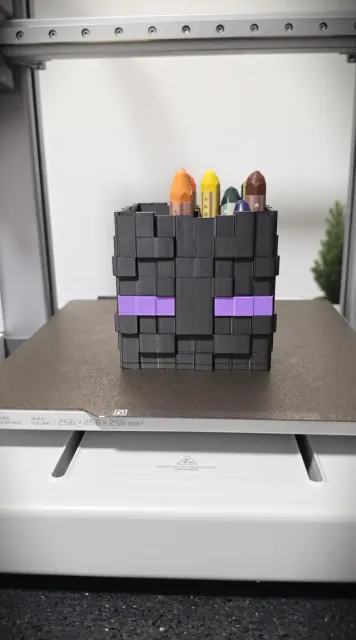 Minecraft Enderman Pencil Holder No AMS Required — Фото 3 из 5