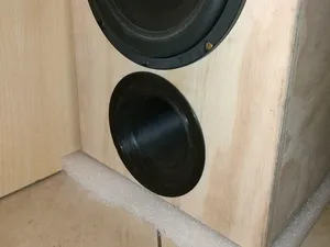Tromba Reflex 74mm per Subwoofer Flangia Reflex