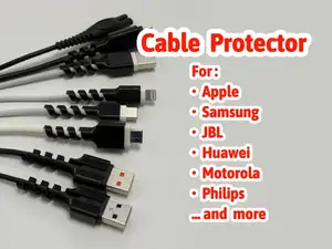 Flexible Cable Protectors for Apple, Samsung, More