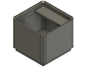 PARAMETRIC GRIDFINITY BIN WITH LABEL