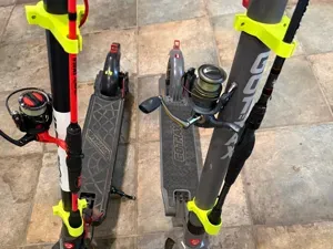 GoTrax GX2 G2 Electric Scooter Fishing Pole Holder