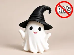 Cute Witch Ghost – Halloween Figurine | NO AMS