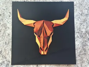 Bull head Hueforge