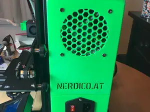 Ender 3 Pro Power Supply Cover for 80mm fan