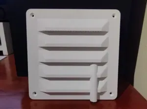 Vent Cover with Bug Filter & Cable Exit (150mm)