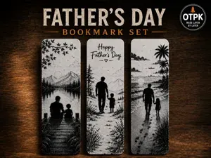 Father's Day Bookmark | Meaningful Gift for Dad