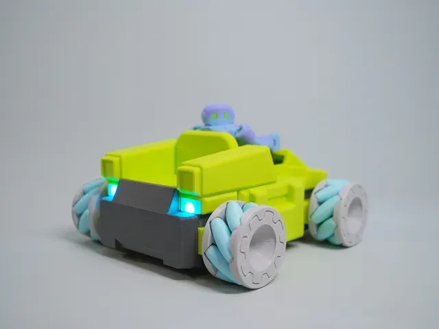 CyberBrick Modular Bricks Kart (Mecanum Wheel) — Фото 4 из 5