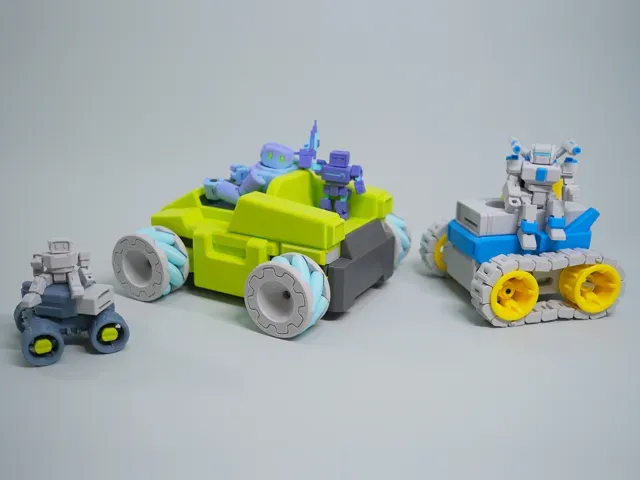 CyberBrick Modular Bricks Kart (Mecanum Wheel) — Фото 5 из 5
